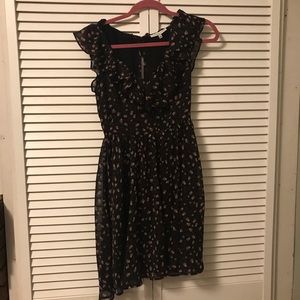 Rebecca Minkoff Ruffle top v neck floral dress